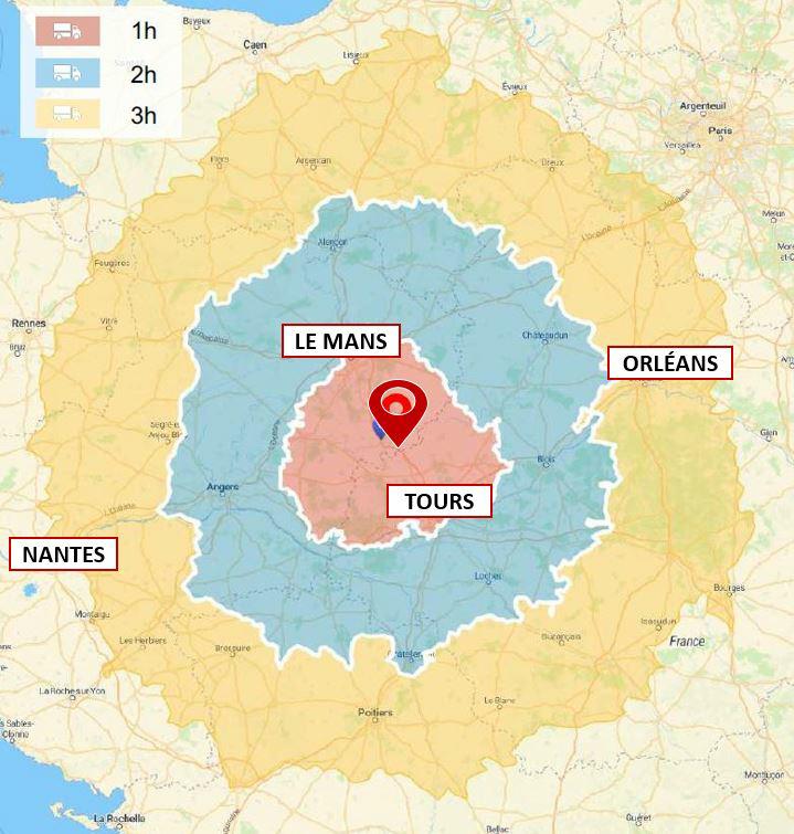 Location entrepôt classe a Montabon Sarthe OLLOG2318075 6