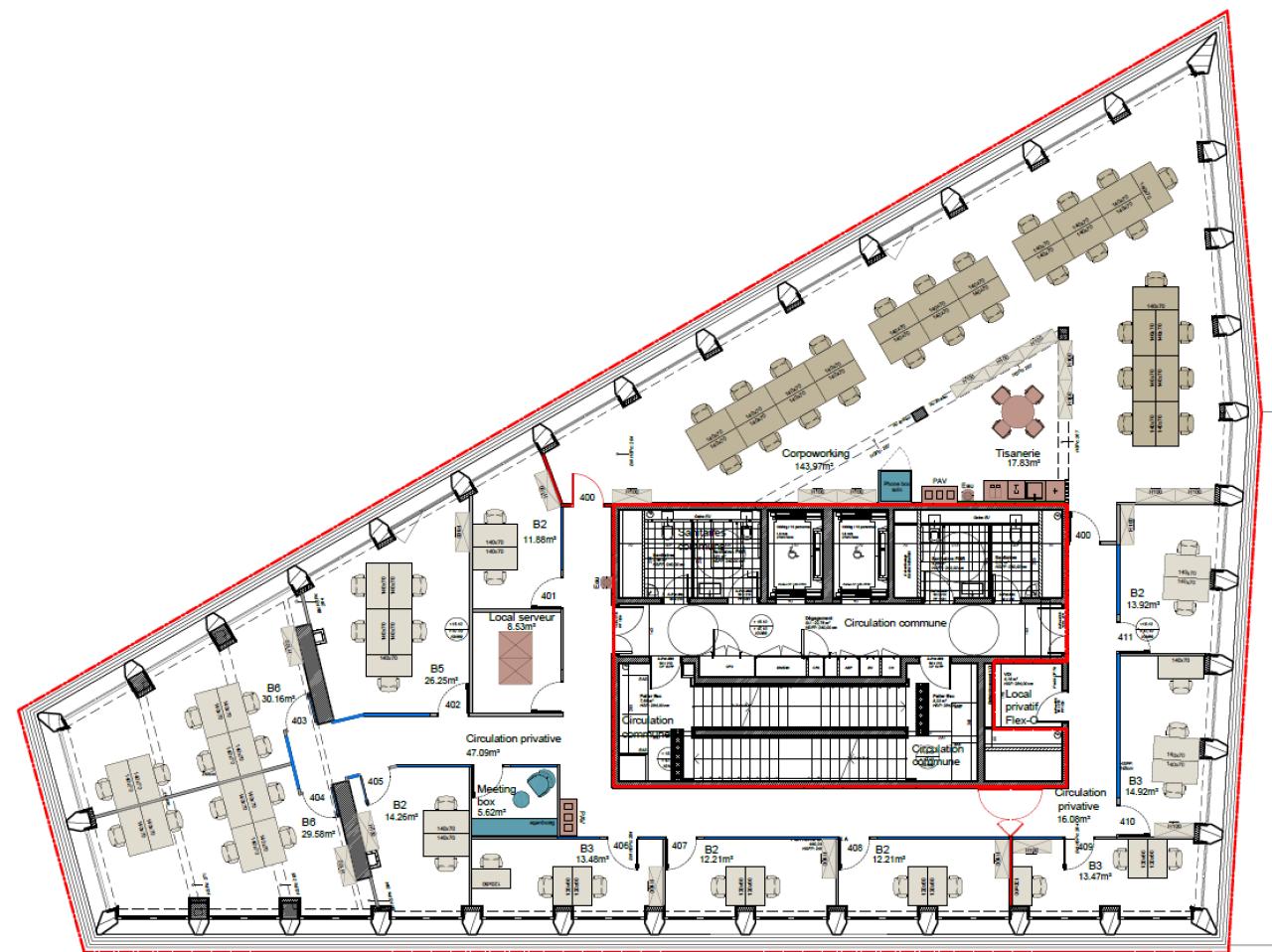 Location coworking Rennes Ille-et-Vilaine OLBUR2427162 12