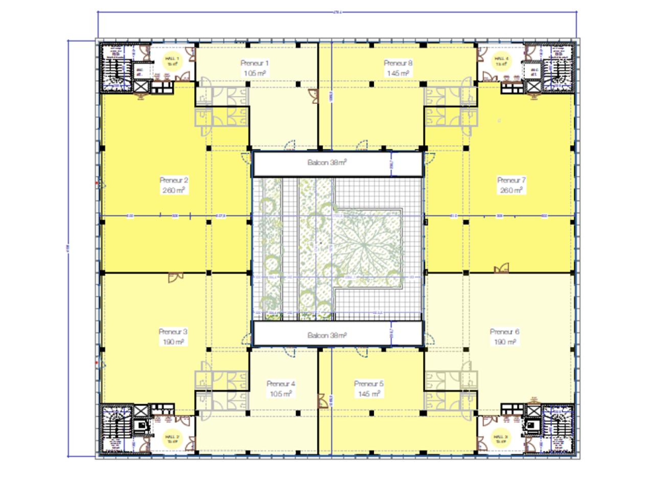 Location bureau Mérignac Gironde OLBUR2203256 1