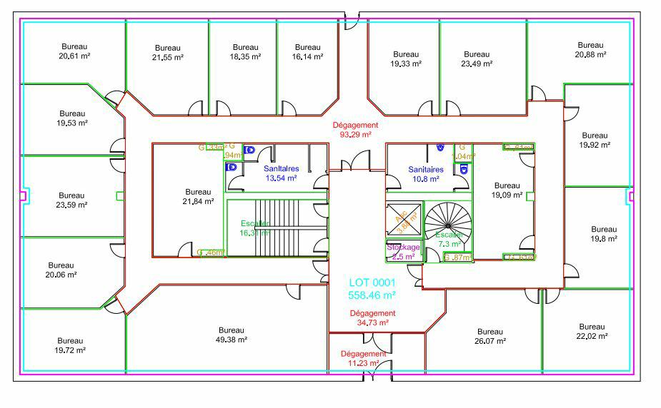 Location bureau La Plaine Saint-Denis Seine-Saint-Denis OLBUR2312422 17