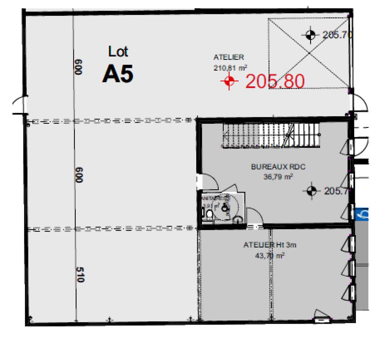 Location local d'activité Chassieu Rhône OLACT2531019 10