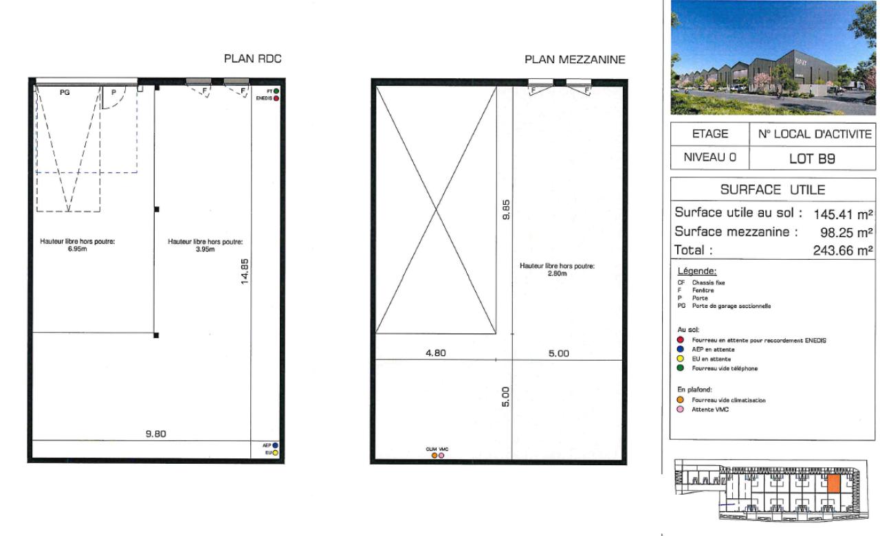 Vente local d'activité Lattes Hérault OVACT2531373 11