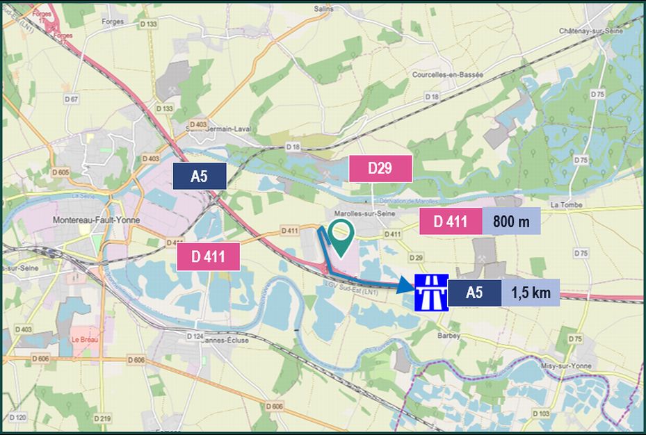 Location entrepôt classe a Marolles-sur-Seine Seine-et-Marne OLLOG2104981 1