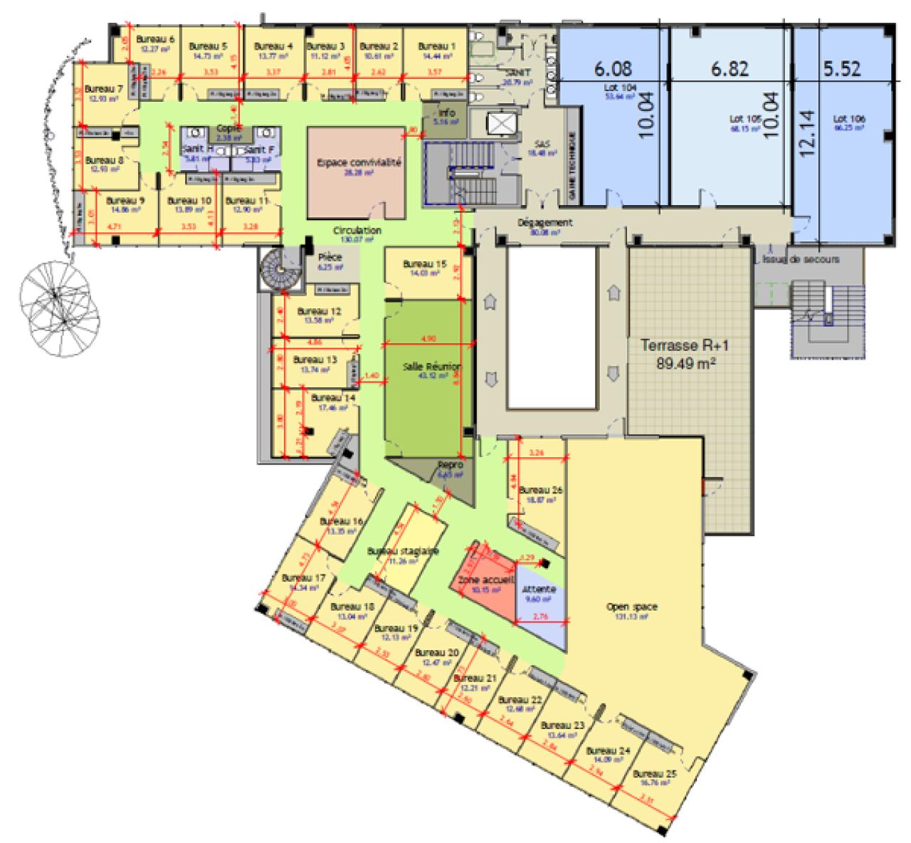 Vente bureau Montpellier Hérault OVBUR2535375 31