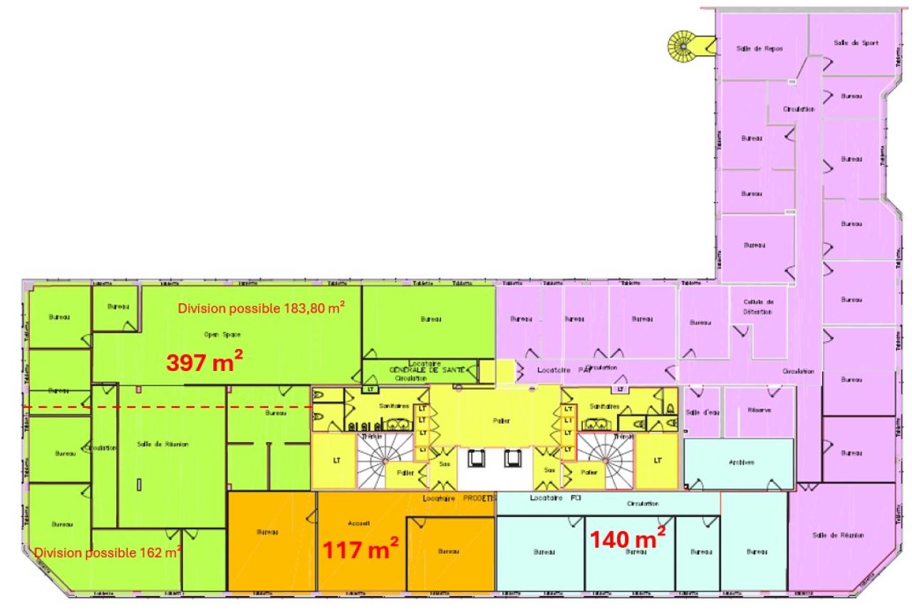 Location bureau Cergy Val-d'Oise OLBUR2310795 30