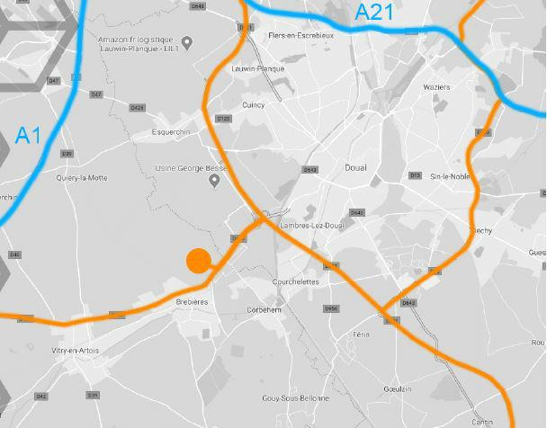 Location entrepôt classe a Brebières Pas-de-Calais OLLOG2203225 6