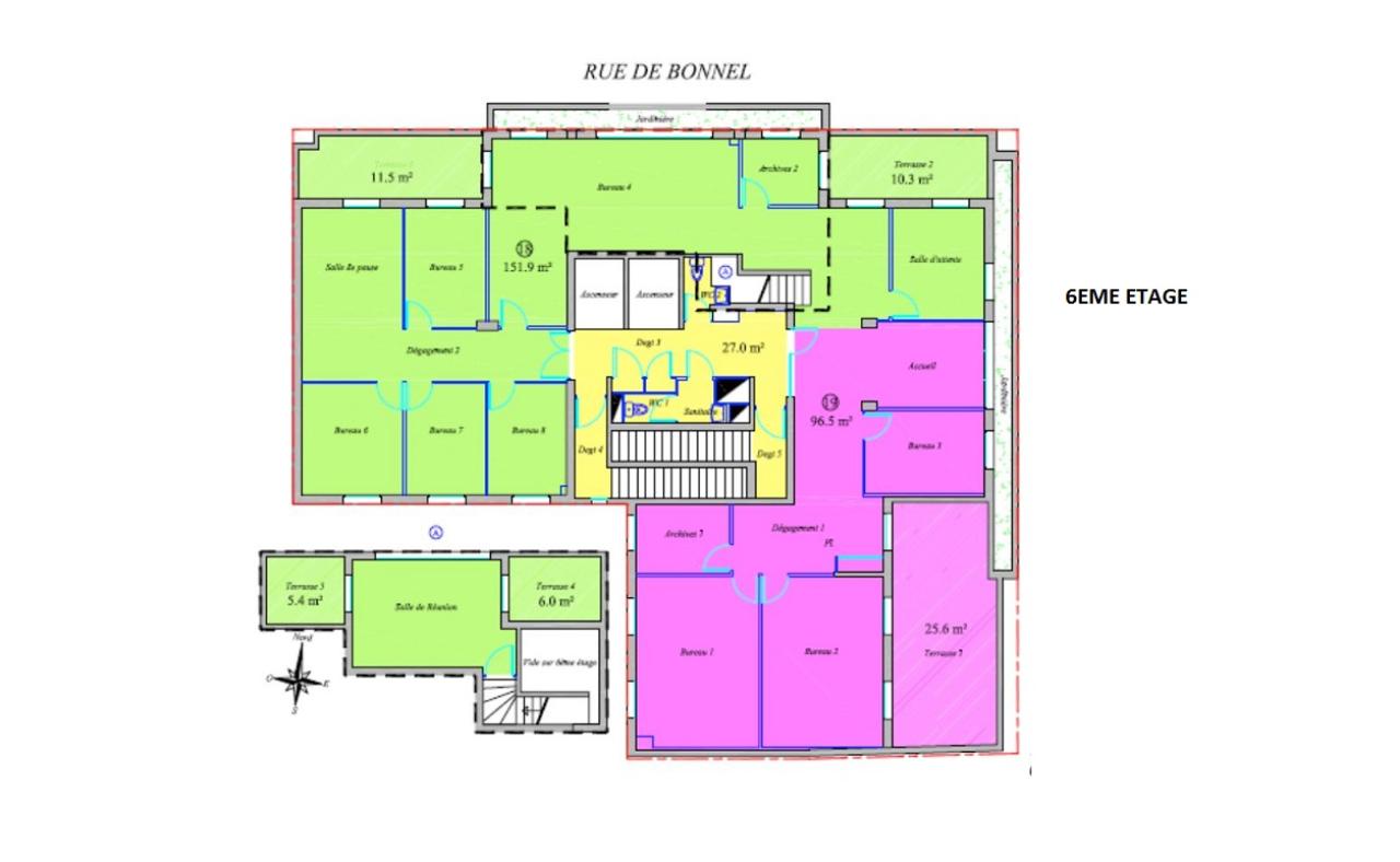 Vente bureau Lyon Rhône OVBUR2645600 16
