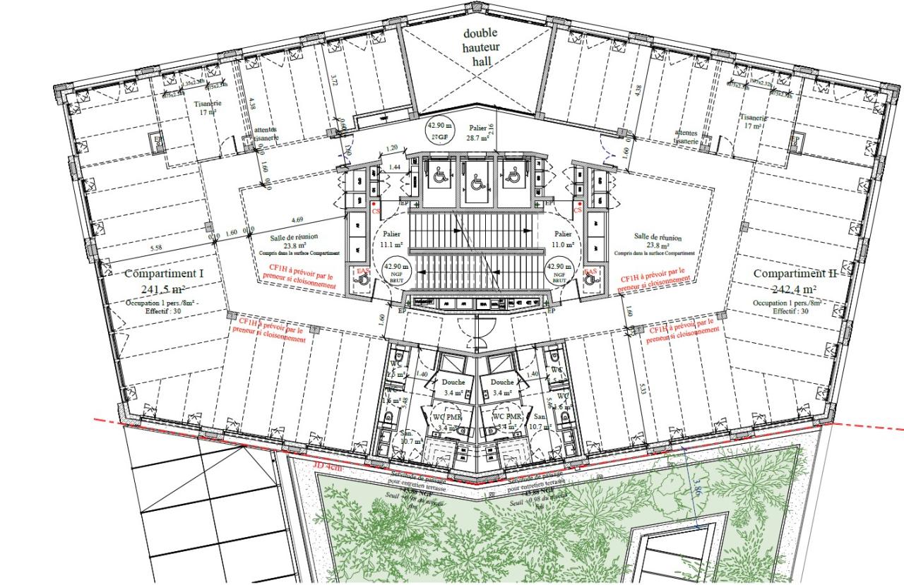Location bureau Rennes Ille-et-Vilaine OLBUR2532689 4