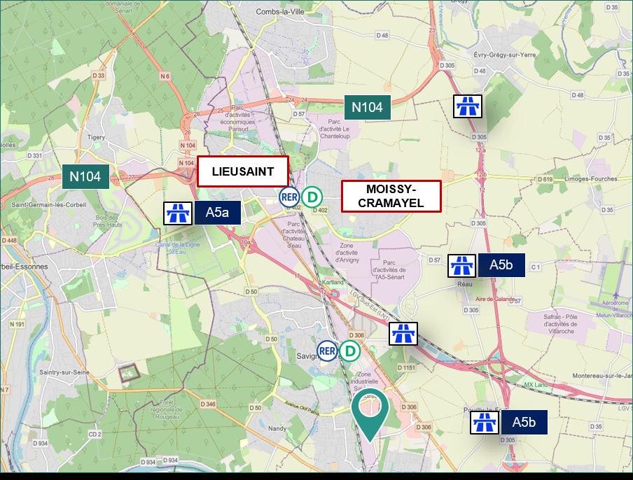 Location entrepôt classe a Savigny-le-Temple Seine-et-Marne OLLOG2310310 17