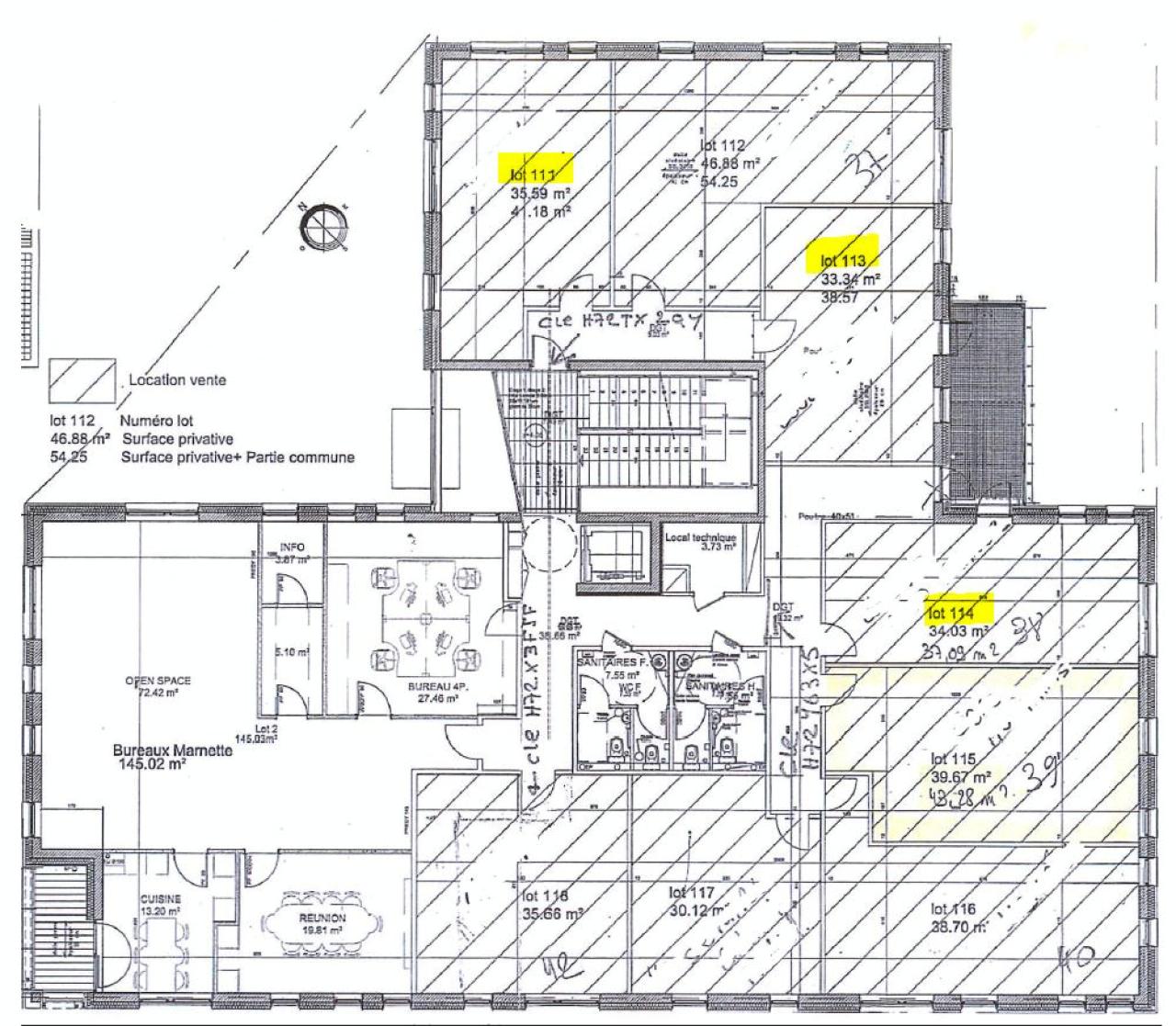 Vente bureau Strasbourg Bas-Rhin OVBUR2426497 6