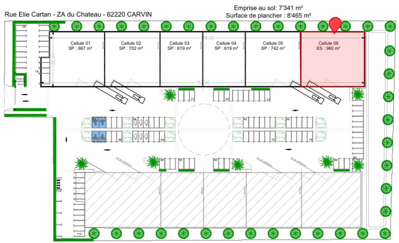 Location local d'activité Carvin Pas-de-Calais OLACT2639337 1