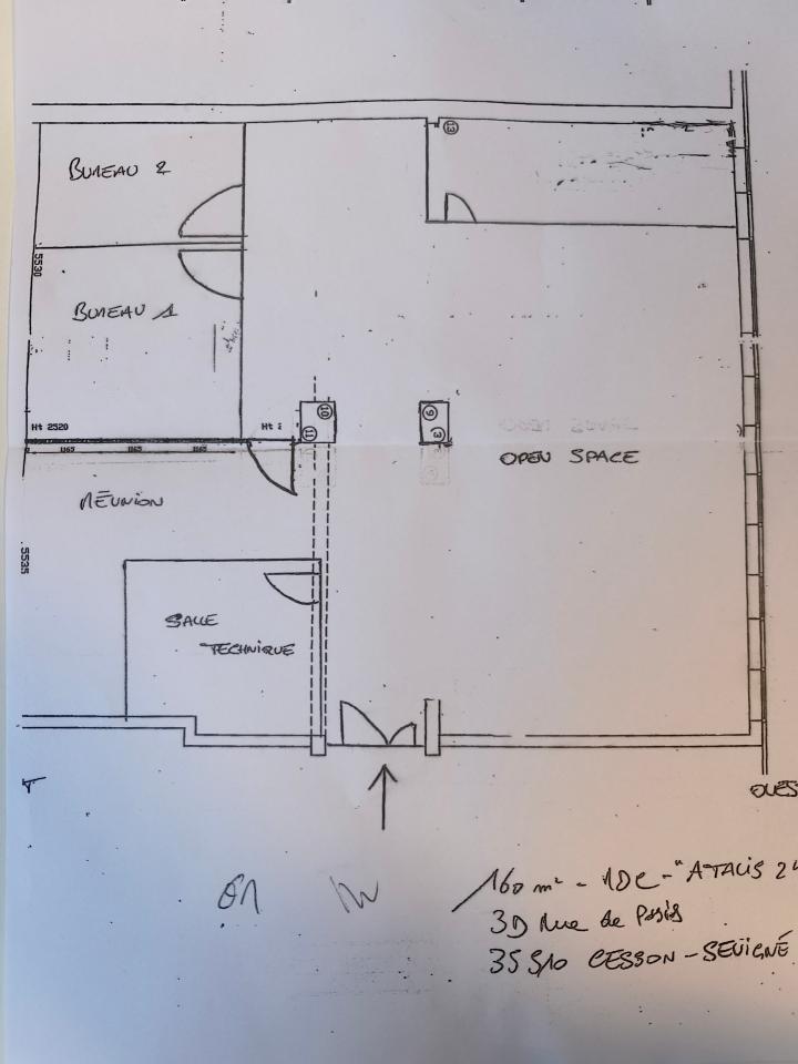 Location bureau Cesson-Sévigné Ille-et-Vilaine OLBUR2536889 7