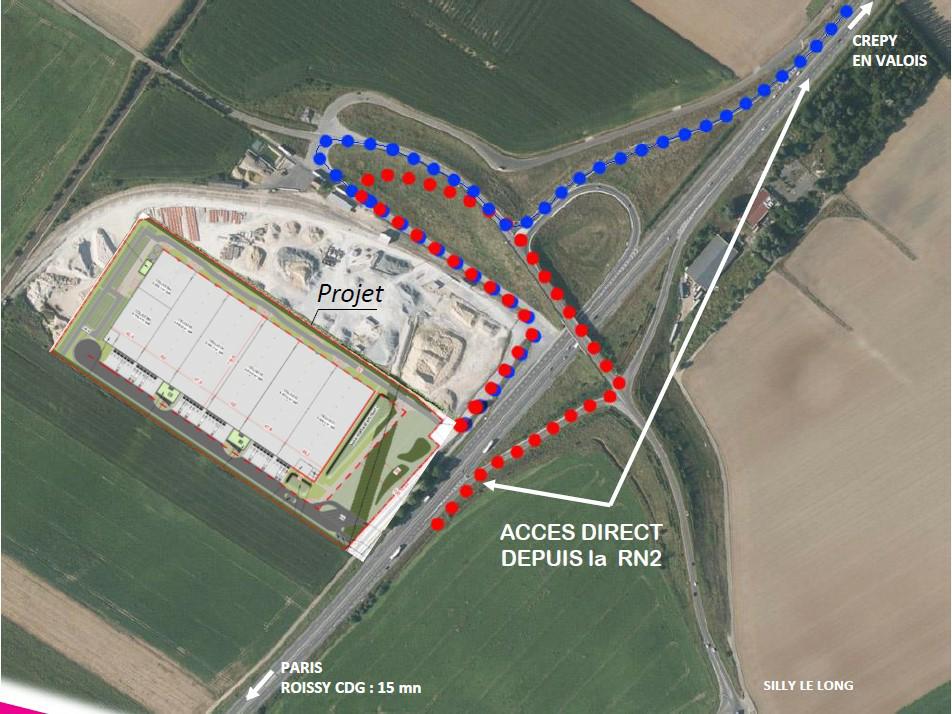 Location entrepôt classe a Silly-le-Long Oise OLLOG2105059 5