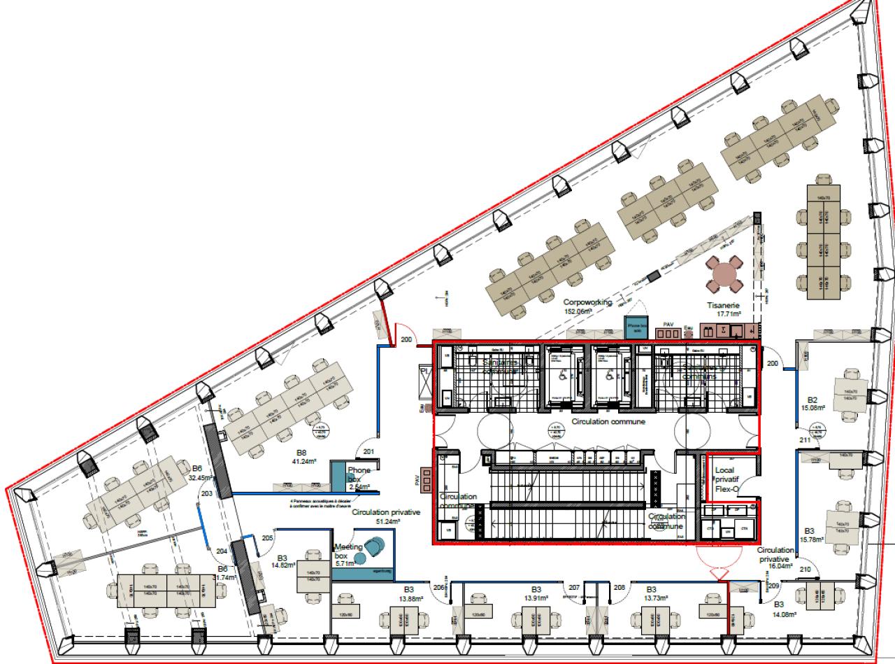 Location coworking Rennes Ille-et-Vilaine OLBUR2427162 10