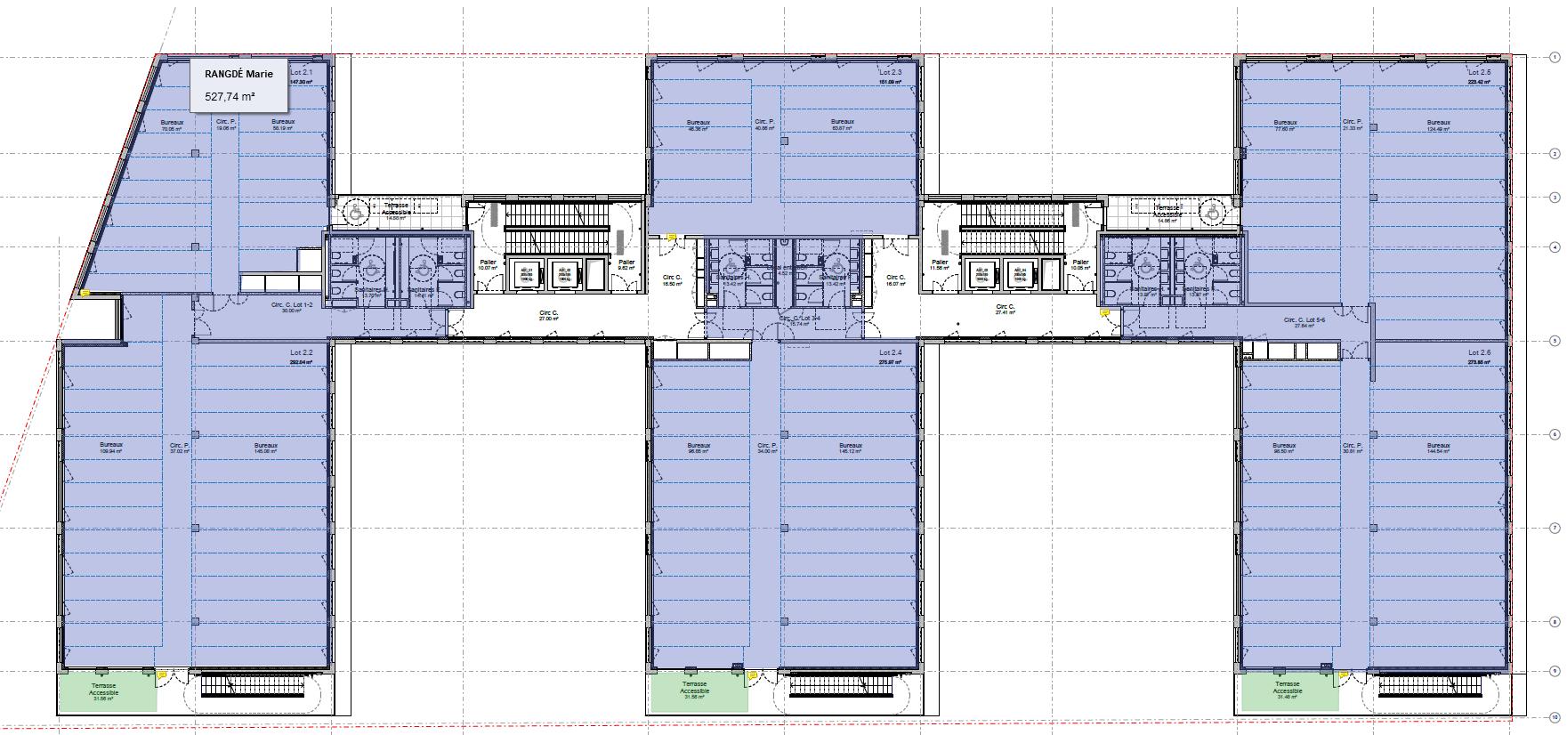 Location bureau Cesson-Sévigné Ille-et-Vilaine OLBUR2422757 15