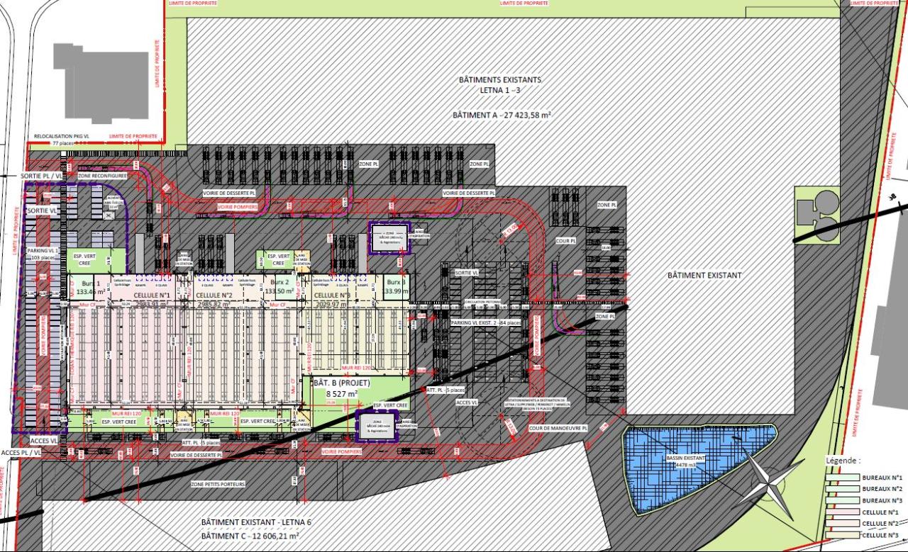 Location entrepôt classe a Mondeville Calvados OLLOG2535690 2