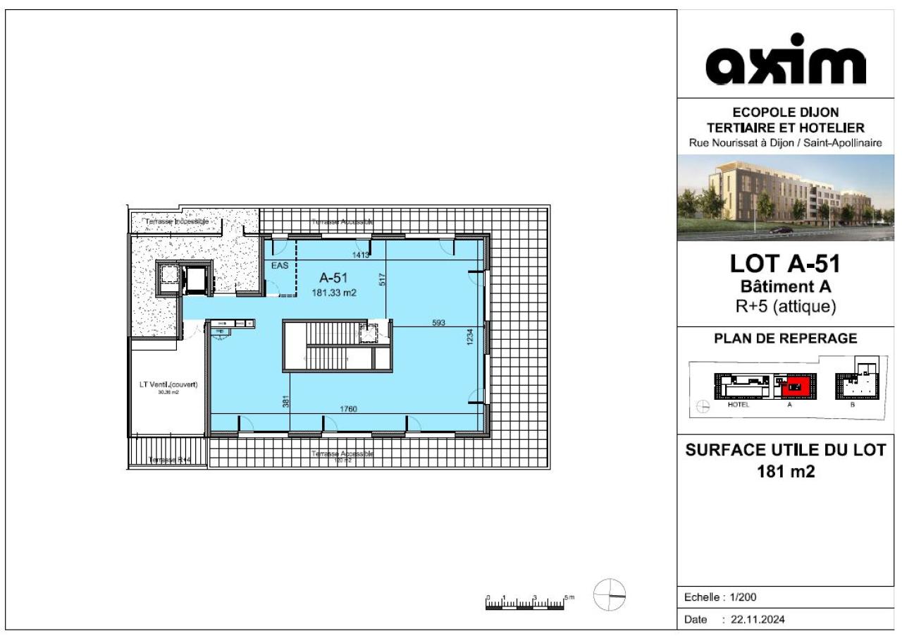 Vente bureau Dijon Côte-d'Or OVBUR2421141 11