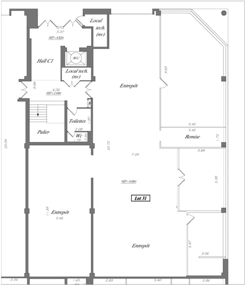 Location local d'activité Gennevilliers Hauts-de-Seine OLACT2535334 5
