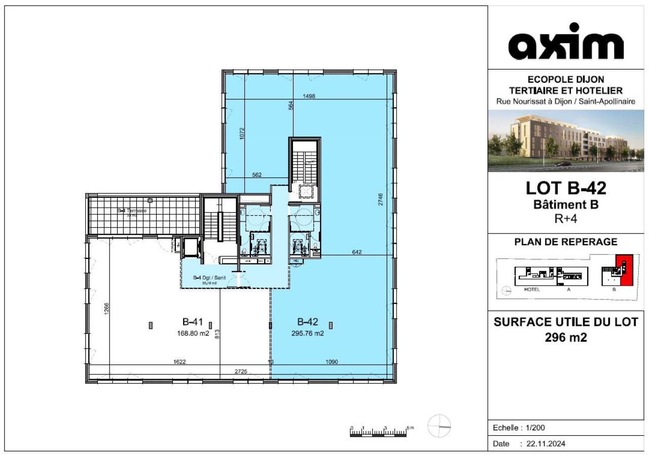 Vente bureau Dijon Côte-d'Or OVBUR2421154 17