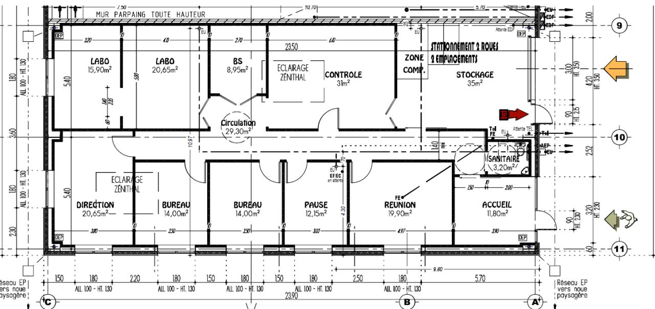 Location local d'activité Pacé Ille-et-Vilaine OLACT2532350 10