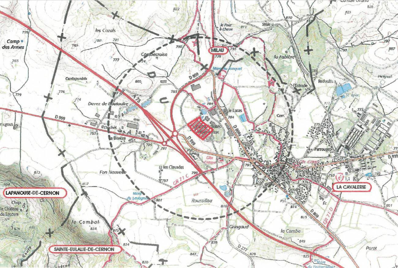 Location entrepôt classe b La Cavalerie Aveyron OLLOG2311866 11