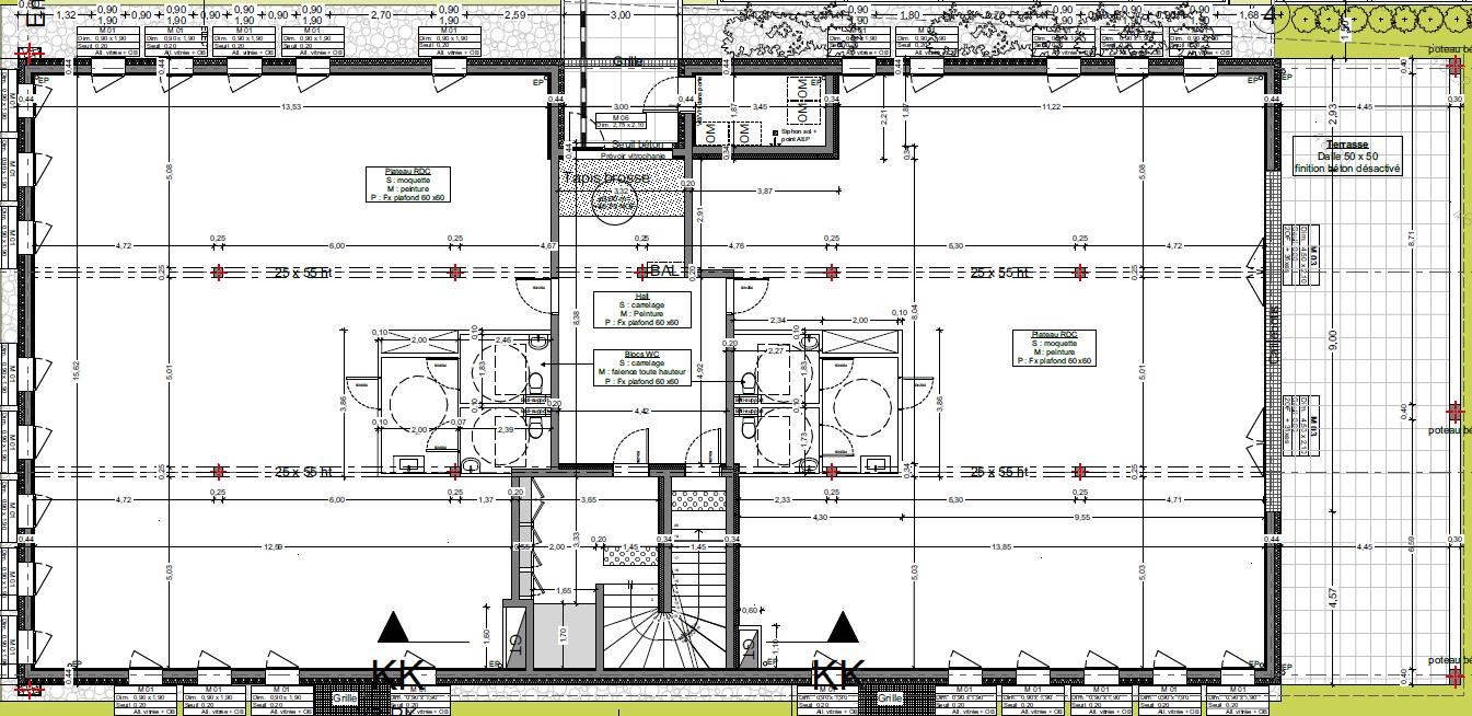 Location bureau Saint-Grégoire Ille-et-Vilaine OLBUR2311276 2
