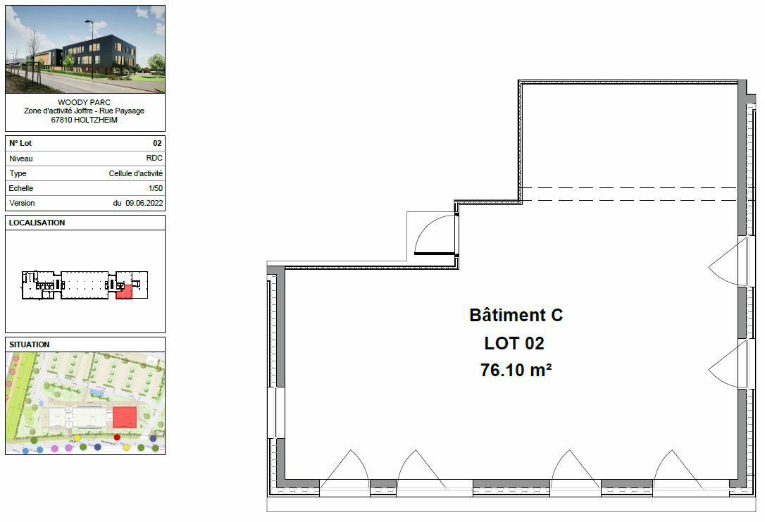 Location bureau Holtzheim Bas-Rhin OLBUR2309398 14