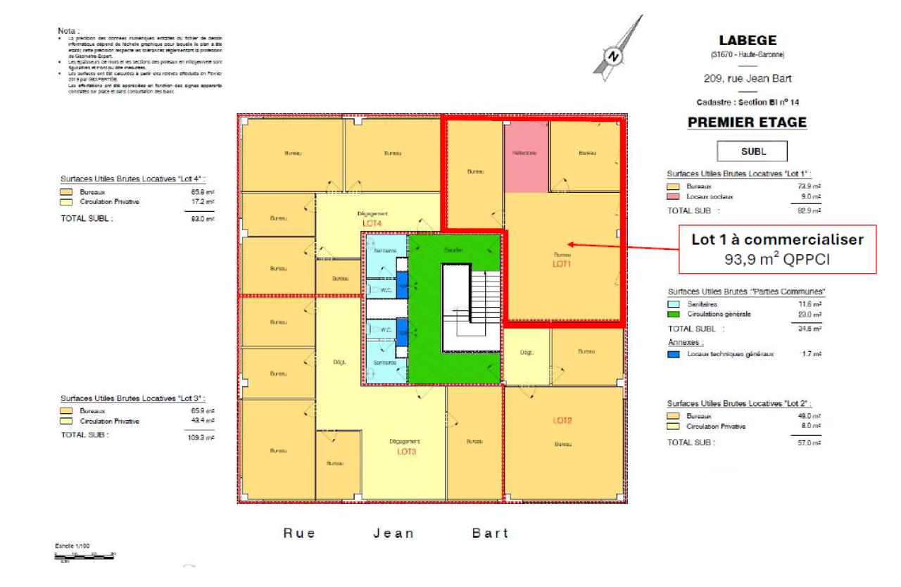 Location bureau Labège Haute-Garonne OLBUR2529529 17