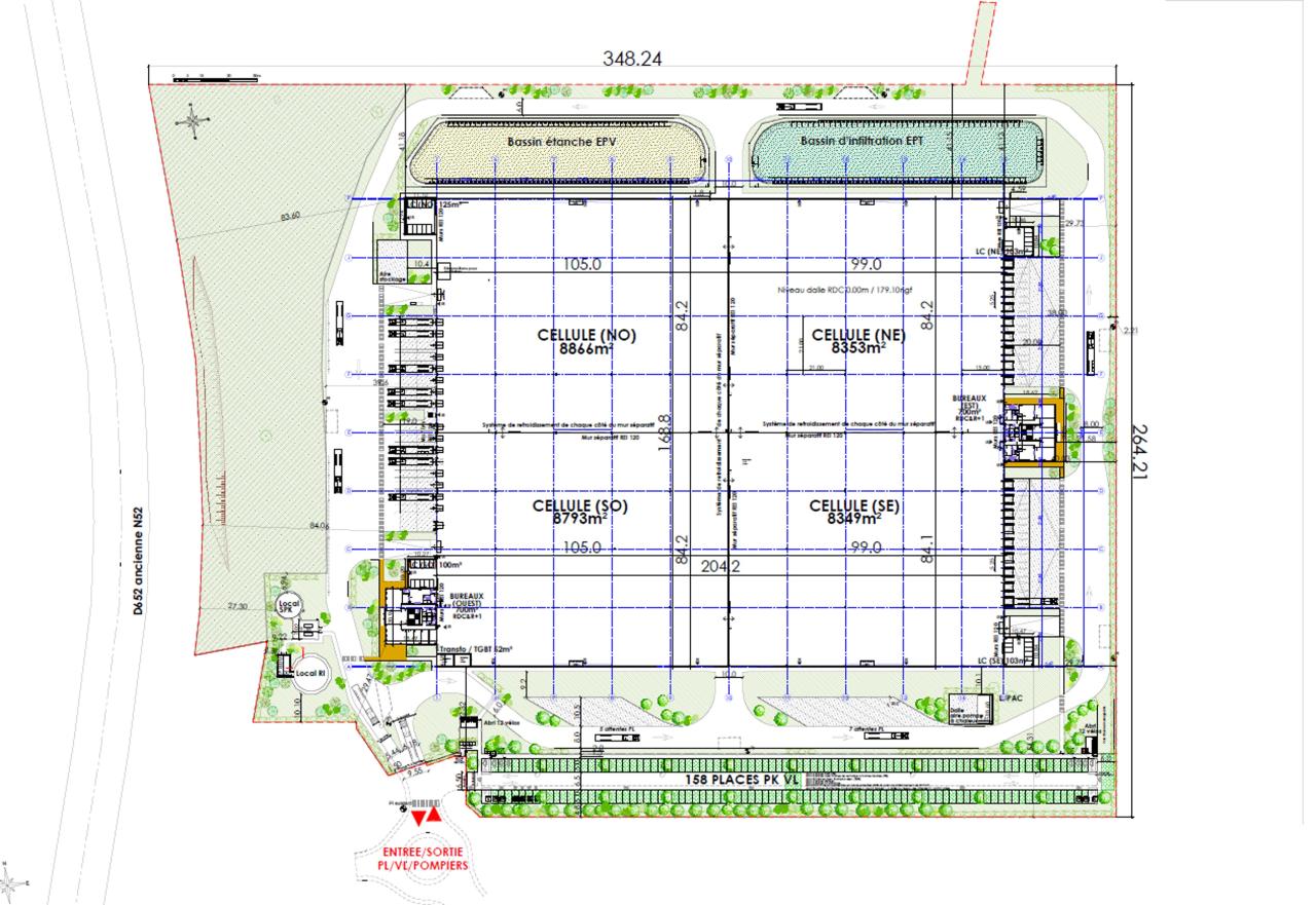 Location entrepôt classe a Fameck Moselle OLLOG2427646 4