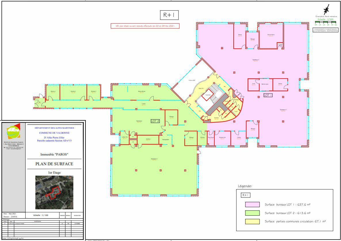 Location bureau Sophia Antipolis Alpes-Maritimes OLBUR2115412 4