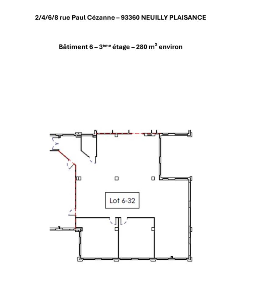 Location bureau Neuilly-Plaisance Seine-Saint-Denis OLBUR2646378 3