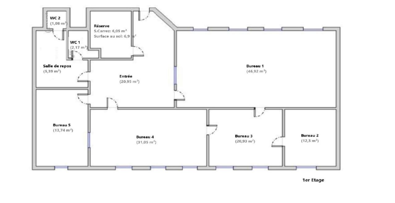 Vente bureau Nancy Meurthe-et-Moselle OVBUR2640098 10