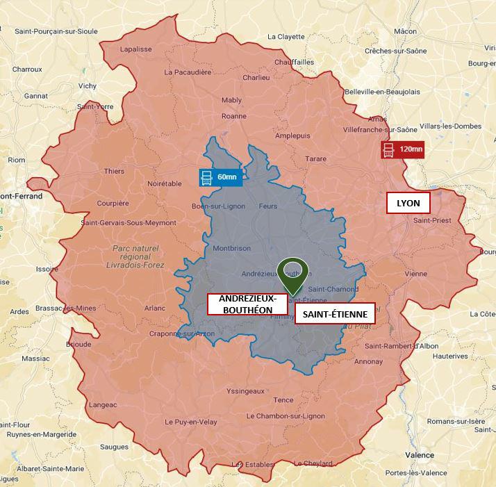 Location entrepôt classe a Andrézieux-Bouthéon Loire OLLOG2418799 4