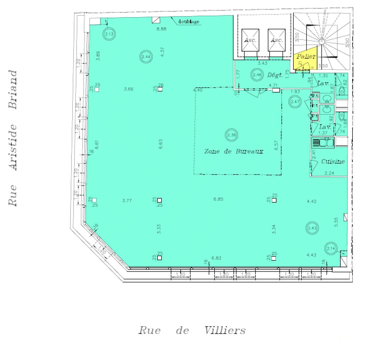 Vente bureau Levallois-Perret Hauts-de-Seine OVBUR2529099 19