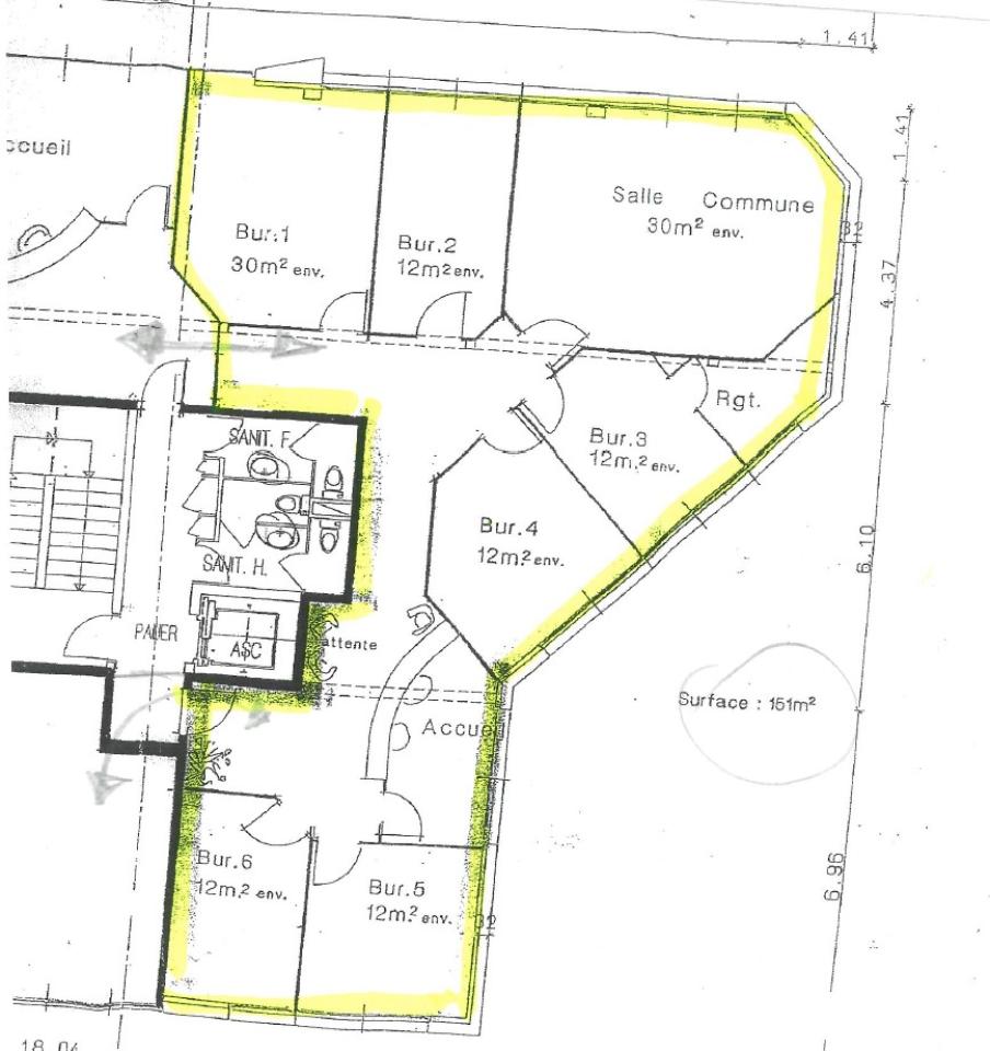 Location bureau Rennes Ille-et-Vilaine OLBUR2419906 13