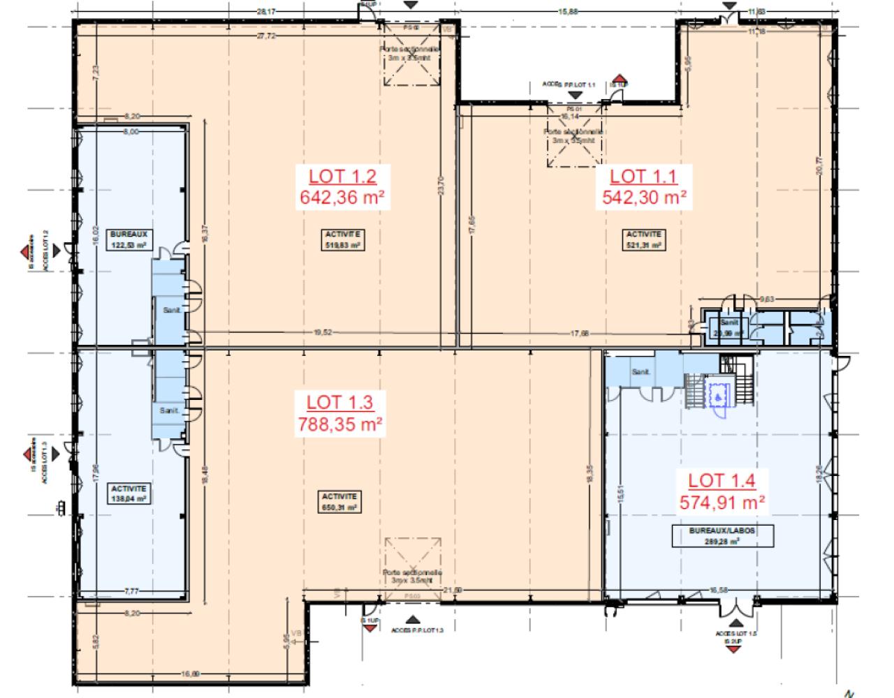 Location local d'activité Vénissieux Rhône OLACT2533374 2