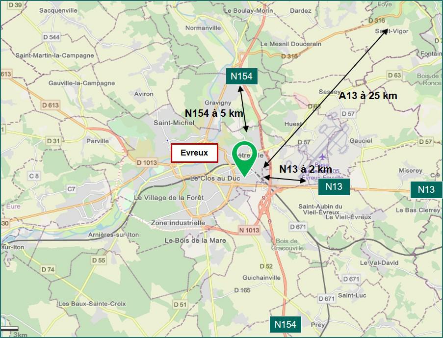 Location local d'activité Évreux Eure OLACT2119250 2