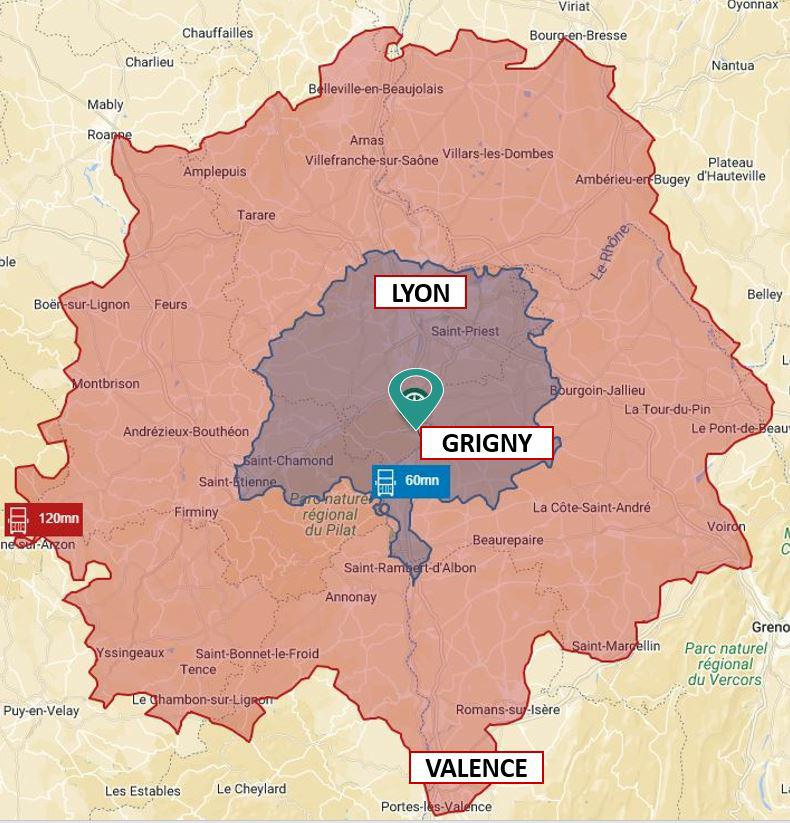 Location entrepôt classe a Grigny Rhône OLLOG2118962 12