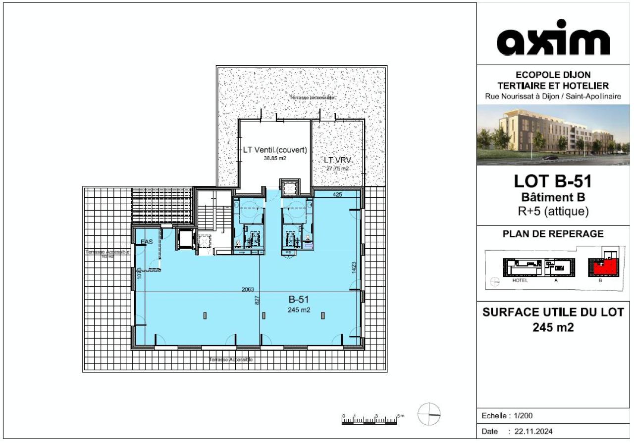 Vente bureau Dijon Côte-d'Or OVBUR2421154 18