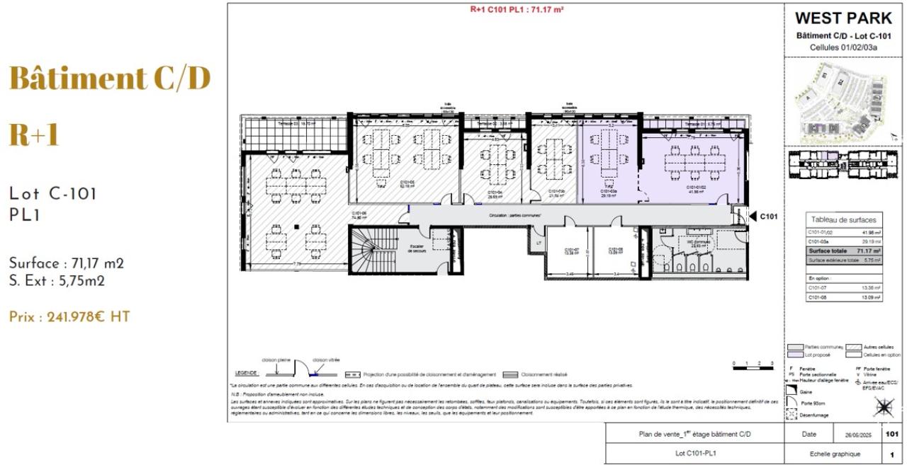 Vente bureau Serris Seine-et-Marne OVBUR2204041 8