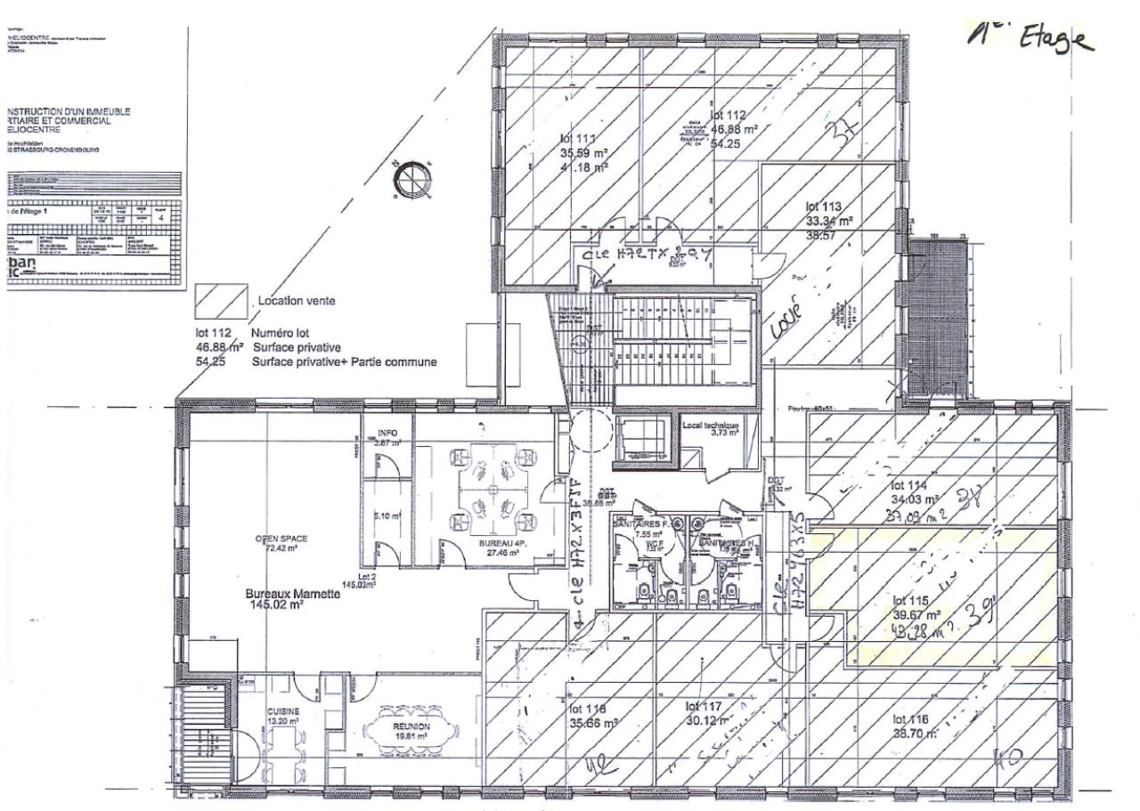 Location bureau Strasbourg Bas-Rhin OLBUR2112206 9