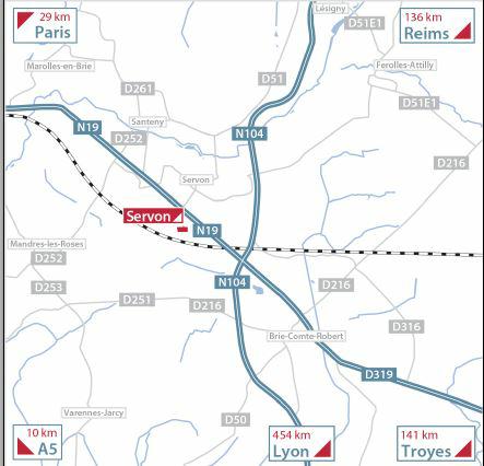 Location entrepôt classe a Servon Seine-et-Marne OLLOG2311061 2