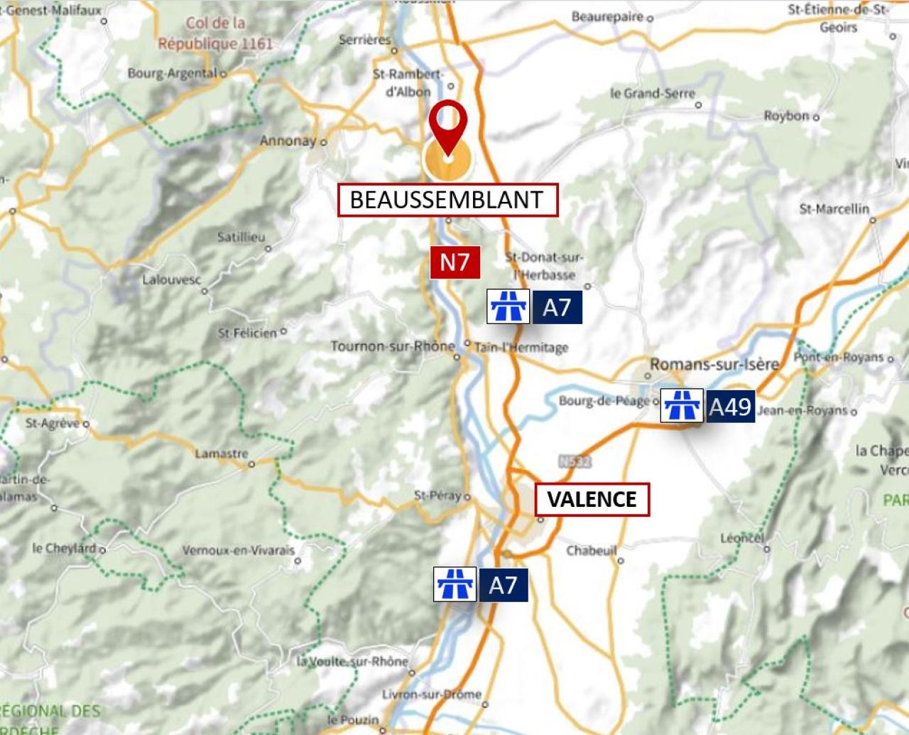Location entrepôt classe a Beausemblant Drôme OLLOG2313825 3