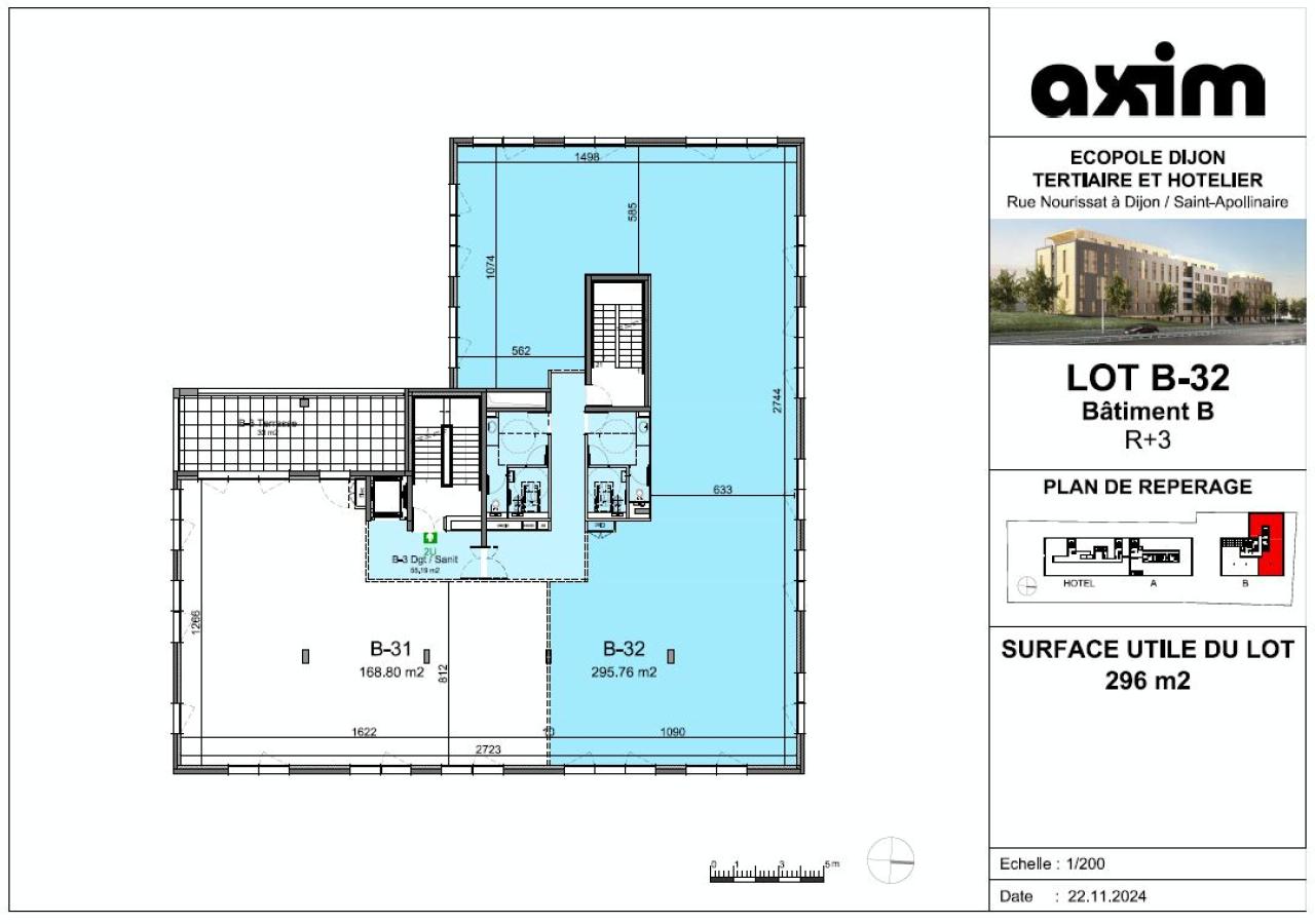 Vente bureau Dijon Côte-d'Or OVBUR2421154 15