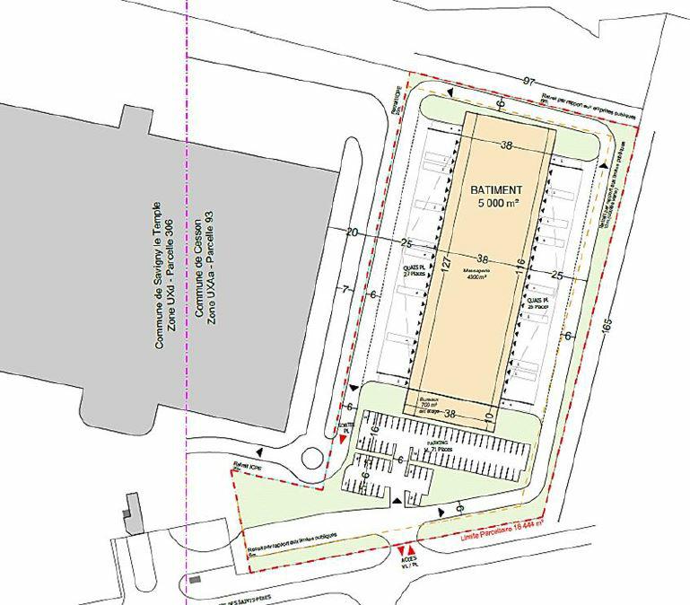 Location entrepôt classe a Savigny-le-Temple Seine-et-Marne OLLOG2310310 3