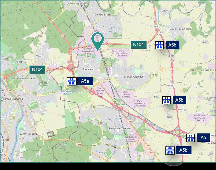 Location entrepôt classe a Lieusaint Seine-et-Marne OLLOG2426250 5