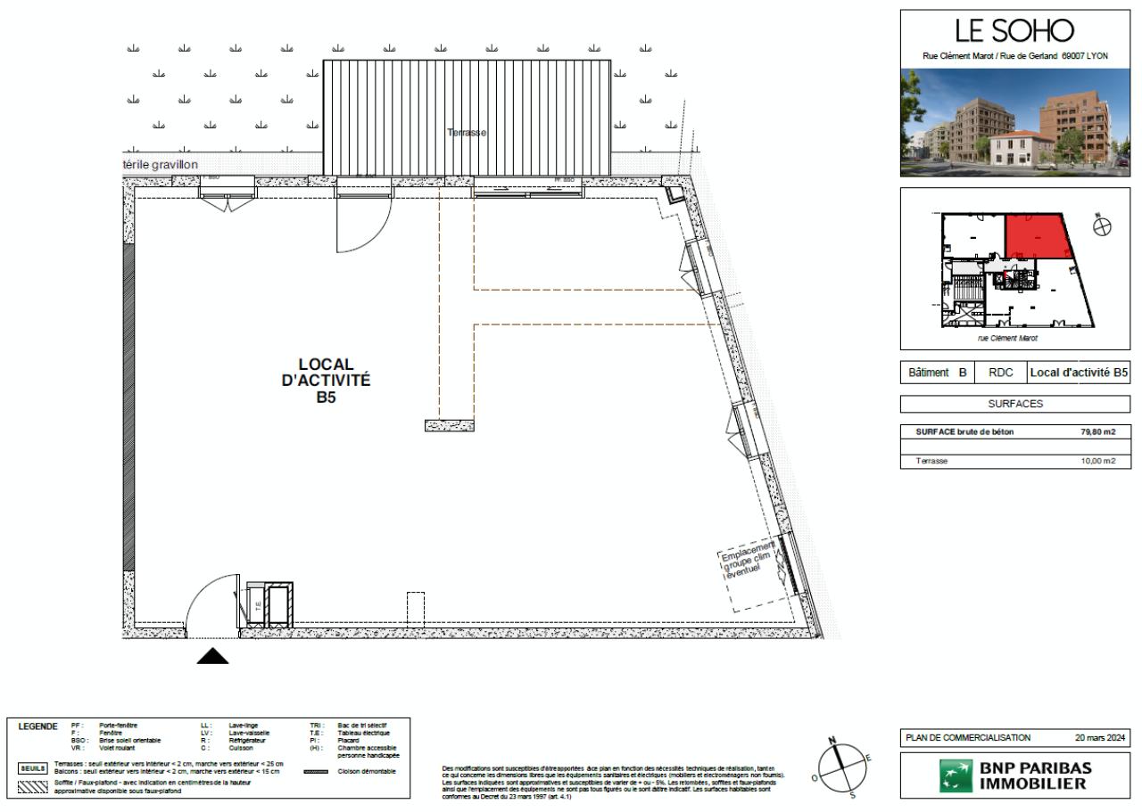 Vente bureau Lyon Rhône OVBUR2314314 8