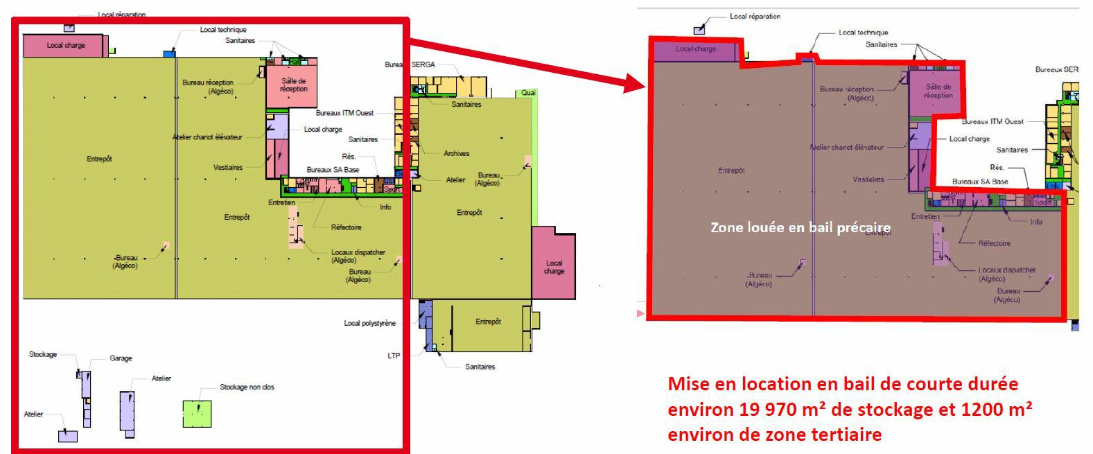 Location entrepôt classe c Argentré-du-Plessis Ille-et-Vilaine OLLOG2424151 2