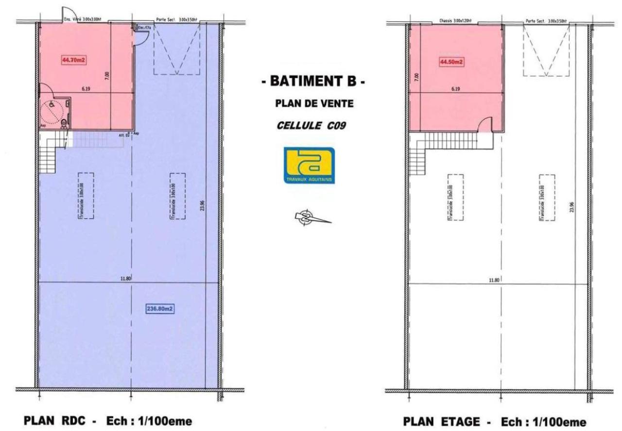 Location local d'activité Mérignac Gironde OLACT2316333 6