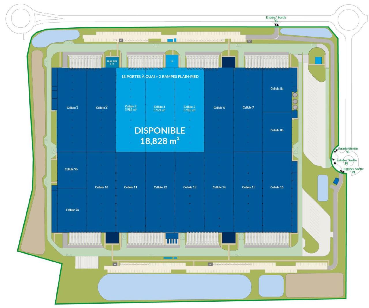 Location entrepôt classe a Ablaincourt-Pressoir Somme OLLOG2106275 7